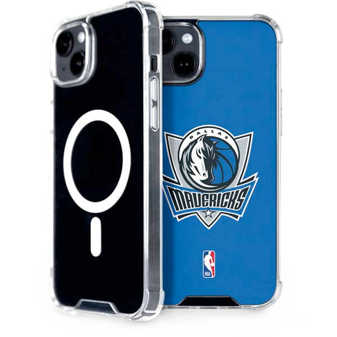 NBA Dallas Mavericks Distressed iPhone 15 MagSafe Case